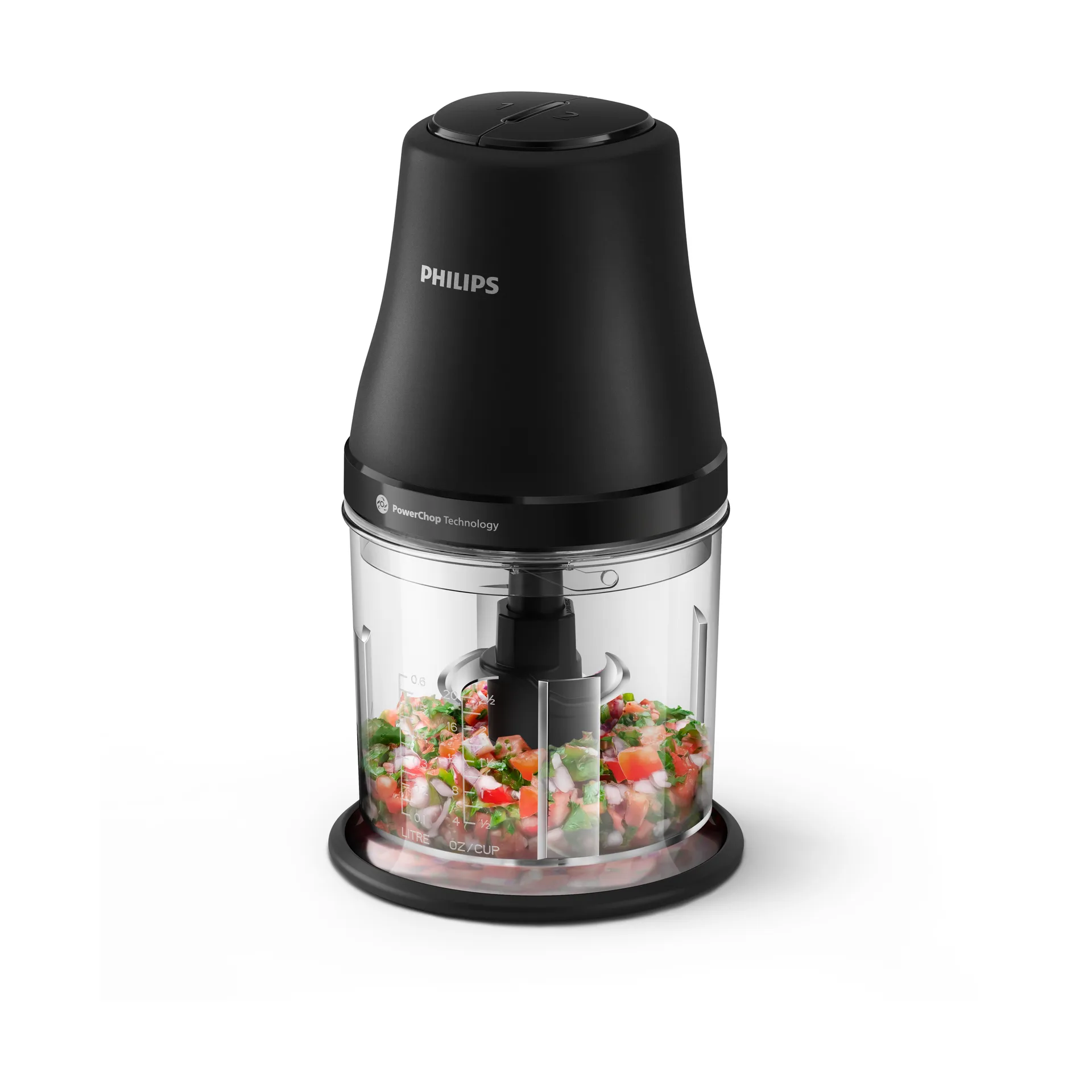 Philips hackare HR1501/00 0,6 L, Black Philips