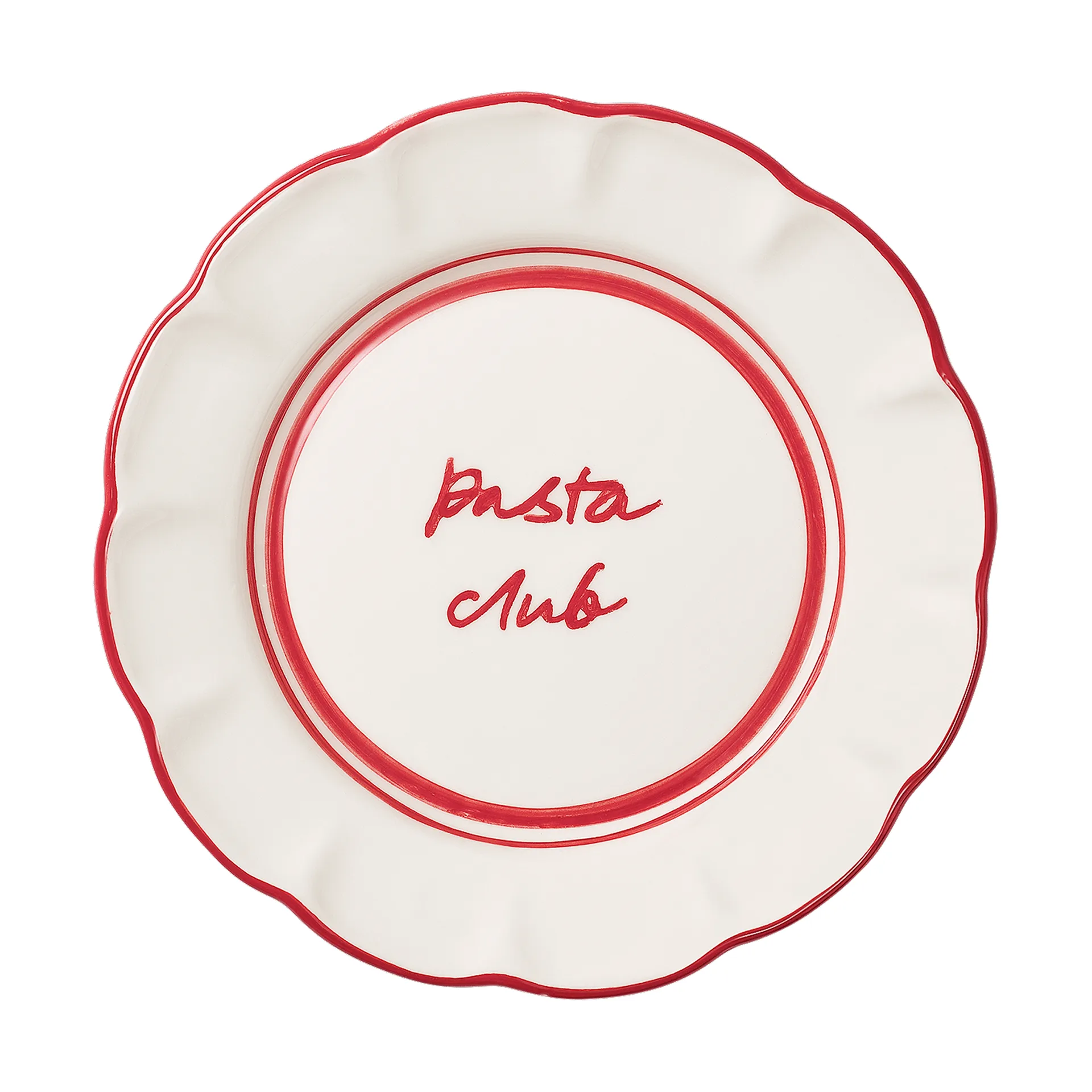 Bistro salladstallrik, Red, 21,5 cm Pick a Poppy