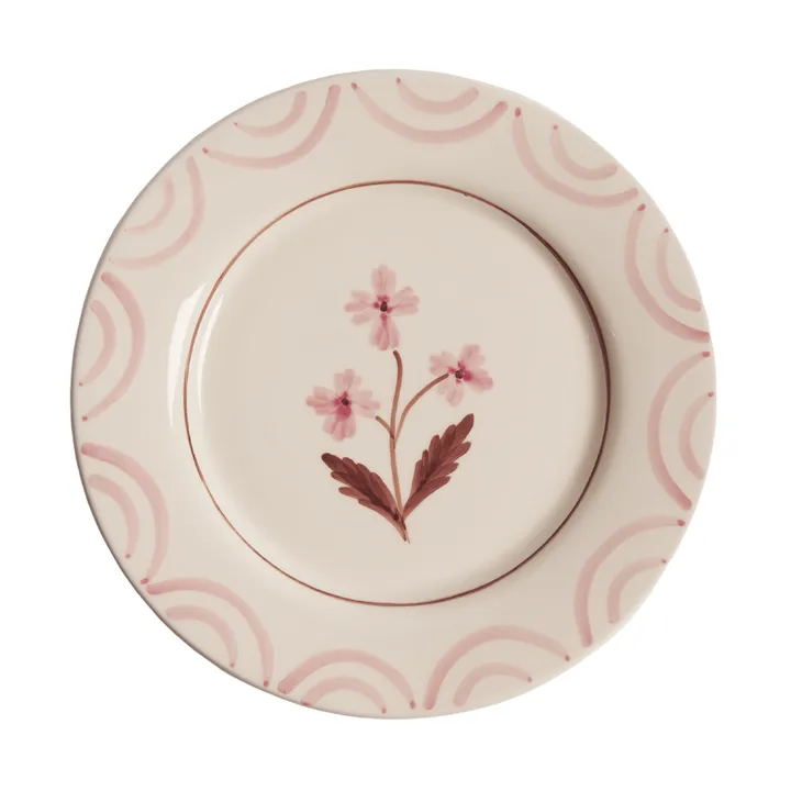 Cottage Flower tallrik - Light Pink, 28 cm - Pick a Poppy
