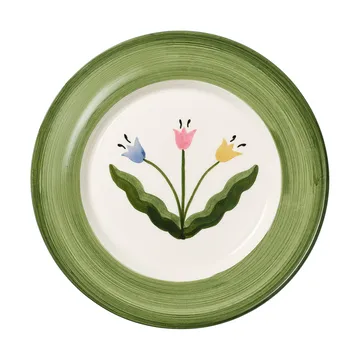Madelen Möllard Tulip salladstallrik - Green, 22 cm - Pick a Poppy