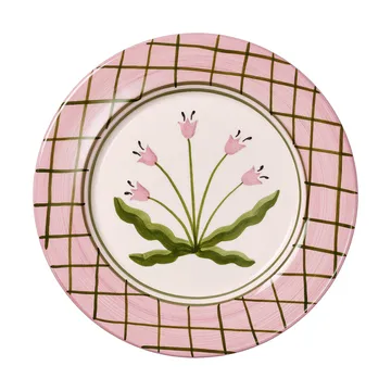 Madelen Möllard Tulip tallrik - Pink, 28 cm - Pick a Poppy
