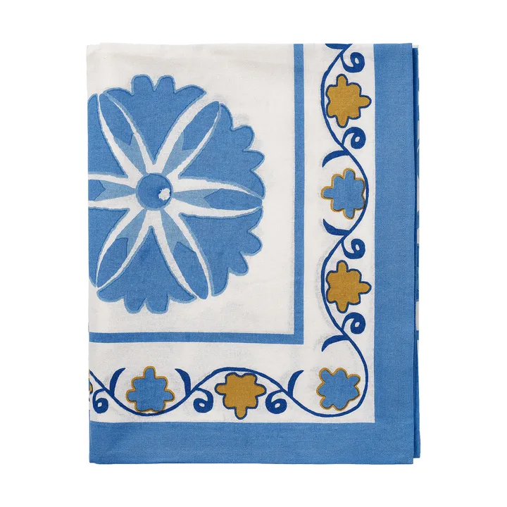 Suzani bordsduk - Blue, 250x150 cm - Pick a Poppy