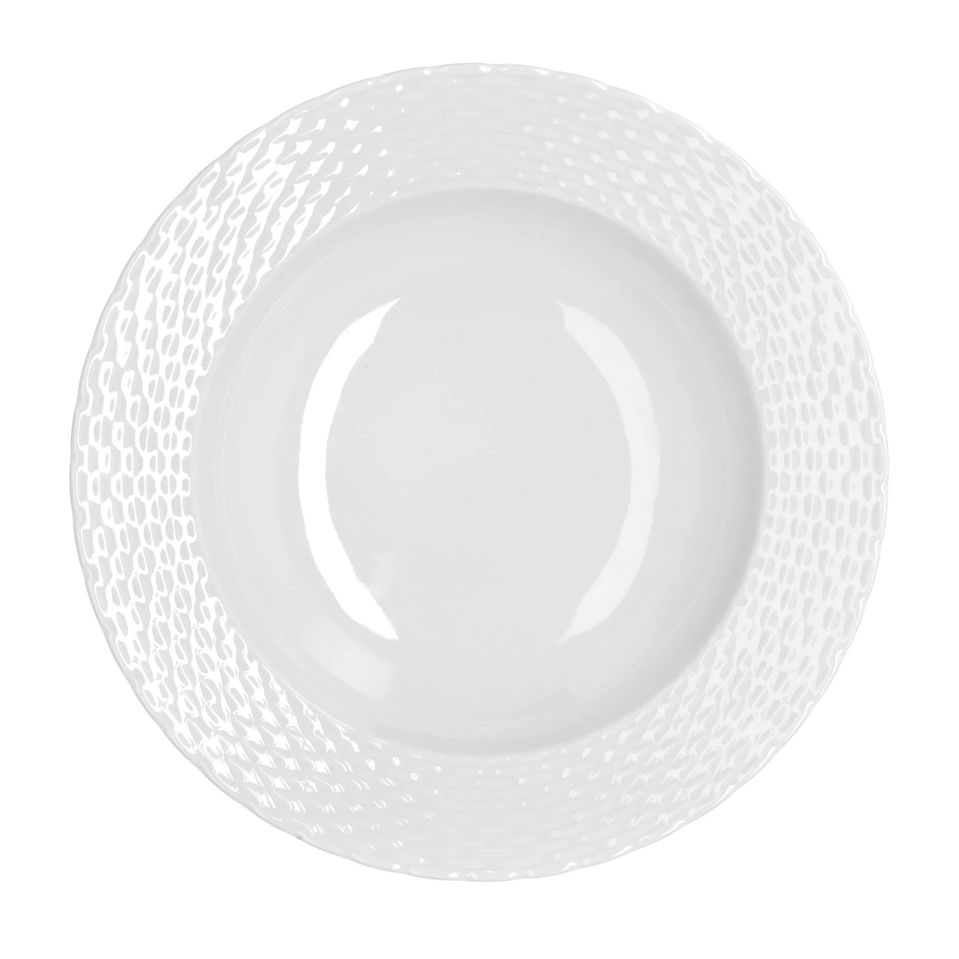 Basket djup tallrik Ø23 cm, Vit Pillivuyt