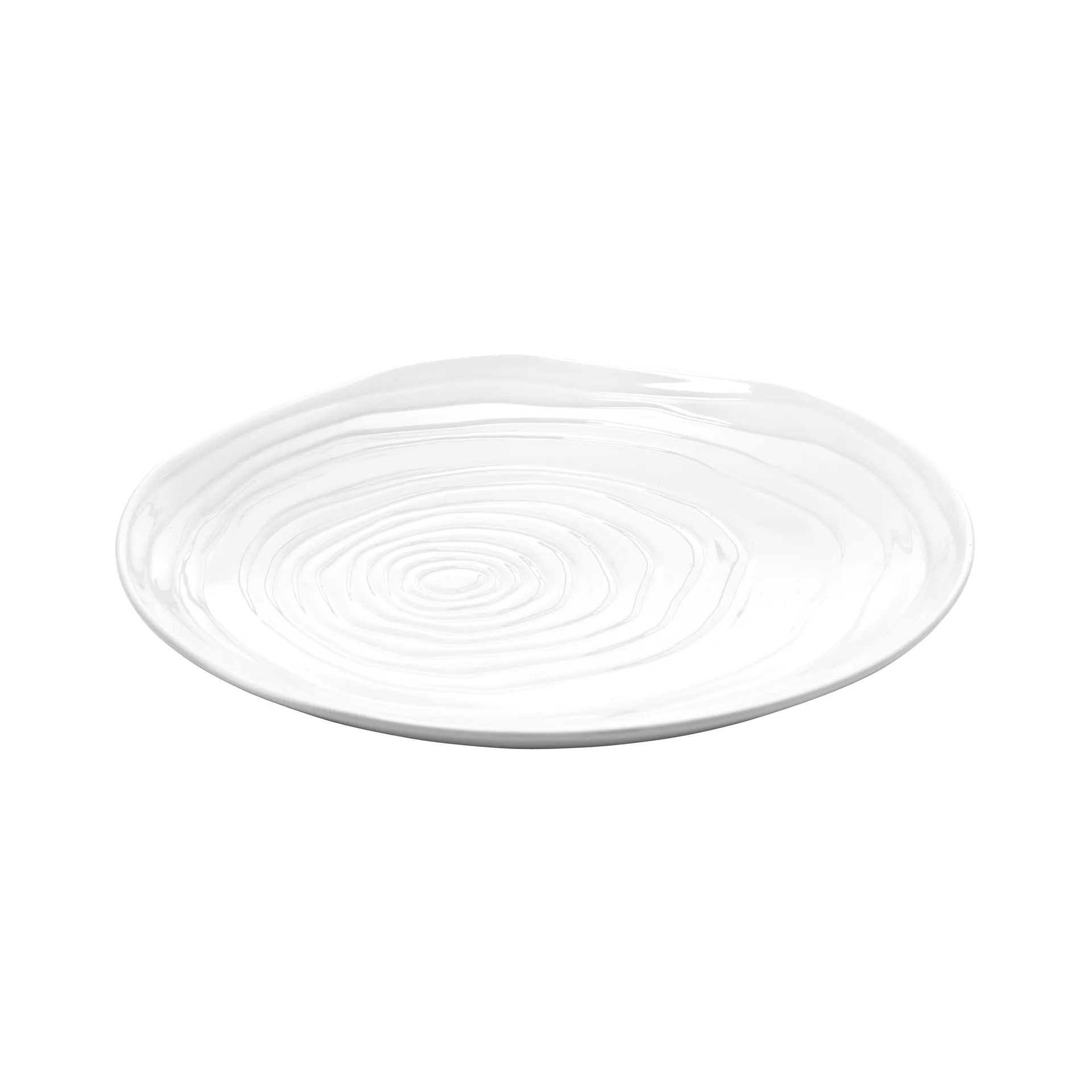 Boulogne assiett 21 cm, Vit Pillivuyt