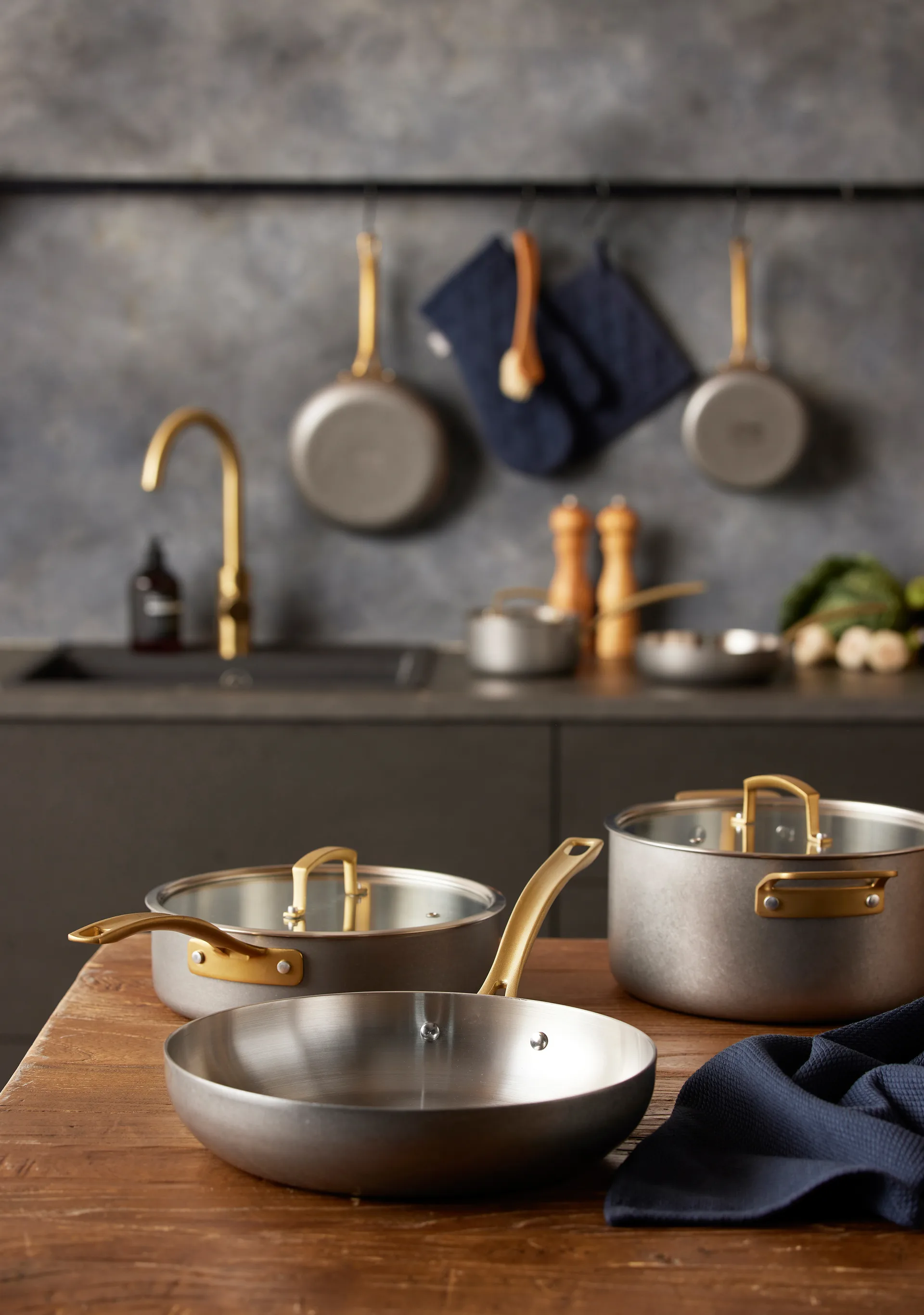 Durance stekpanna Ø28 cm, Rostfritt stål Pillivuyt