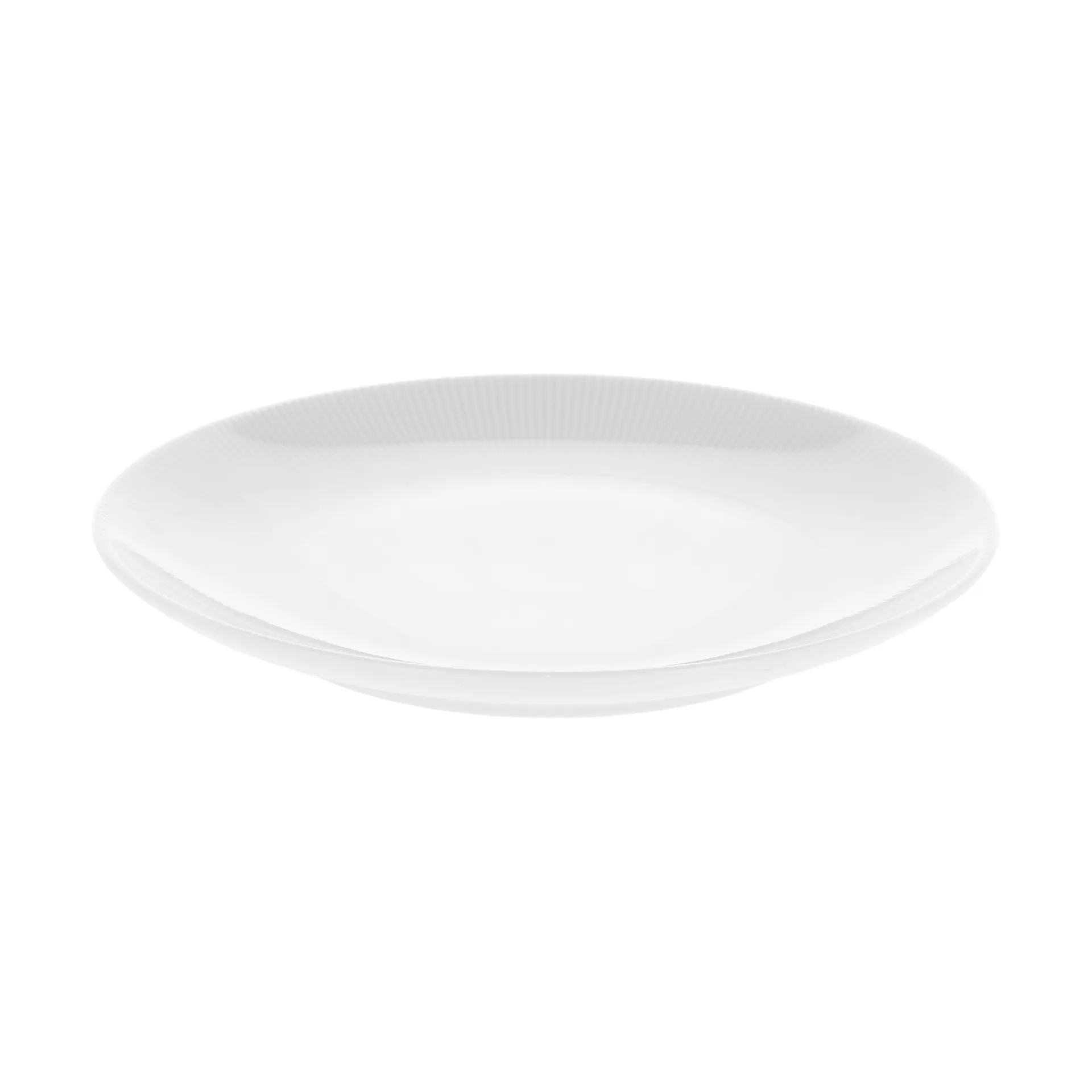 Eventail assiett flat Ø21 cm, Vit Pillivuyt