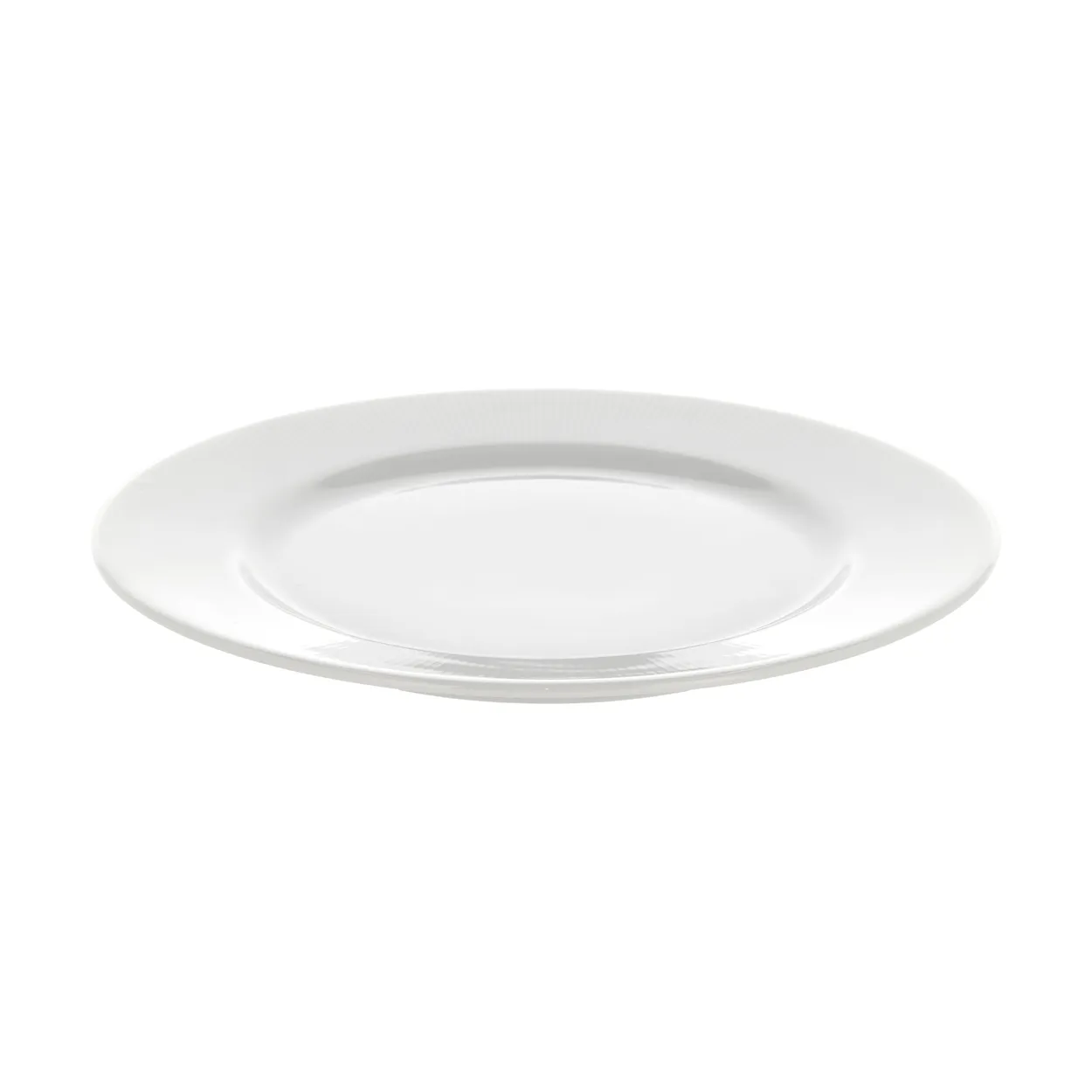 Pillivuyt Eventail assiett med kant &Oslash;22 cm Vit