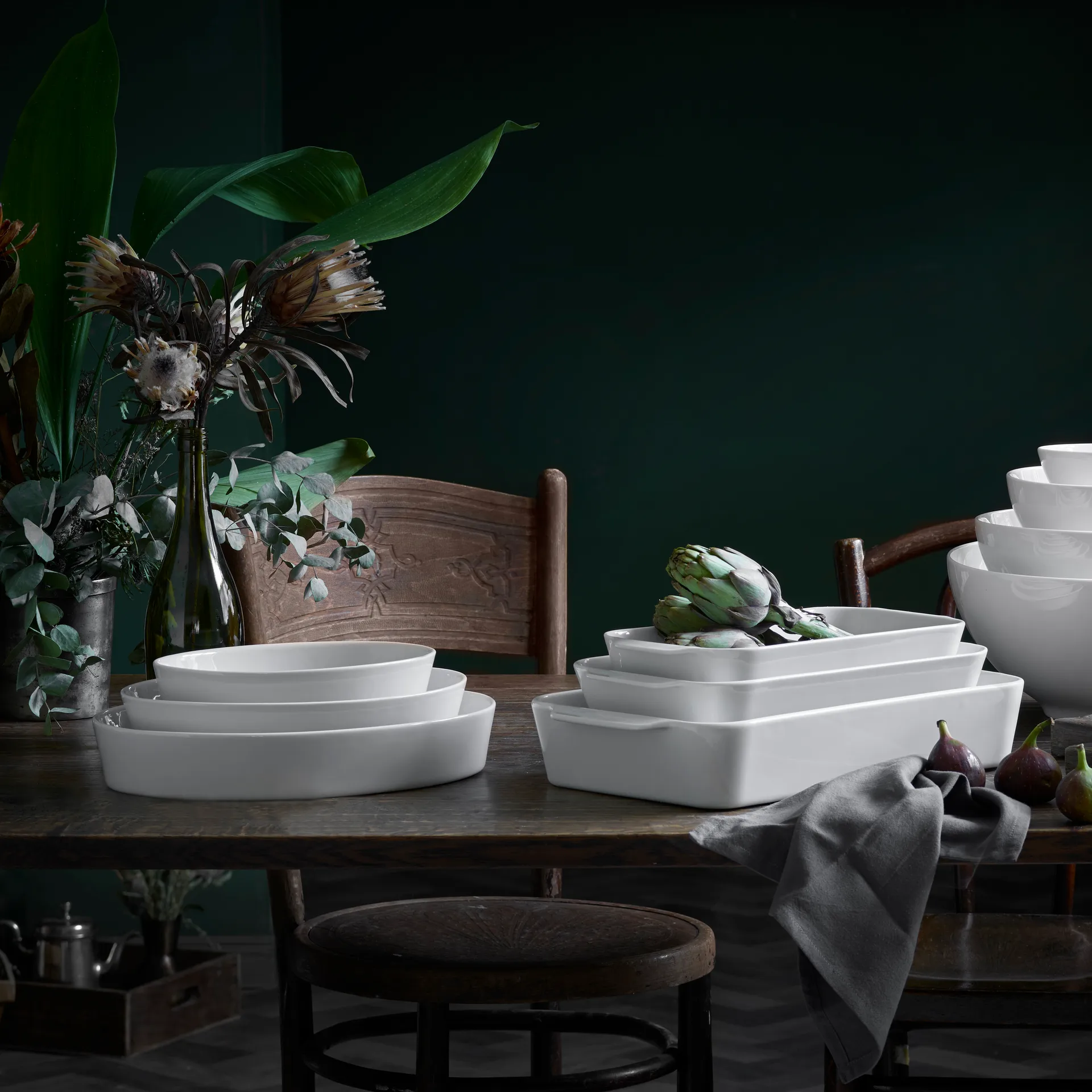 Pillivuyt fat ovalt, Mellan Pillivuyt