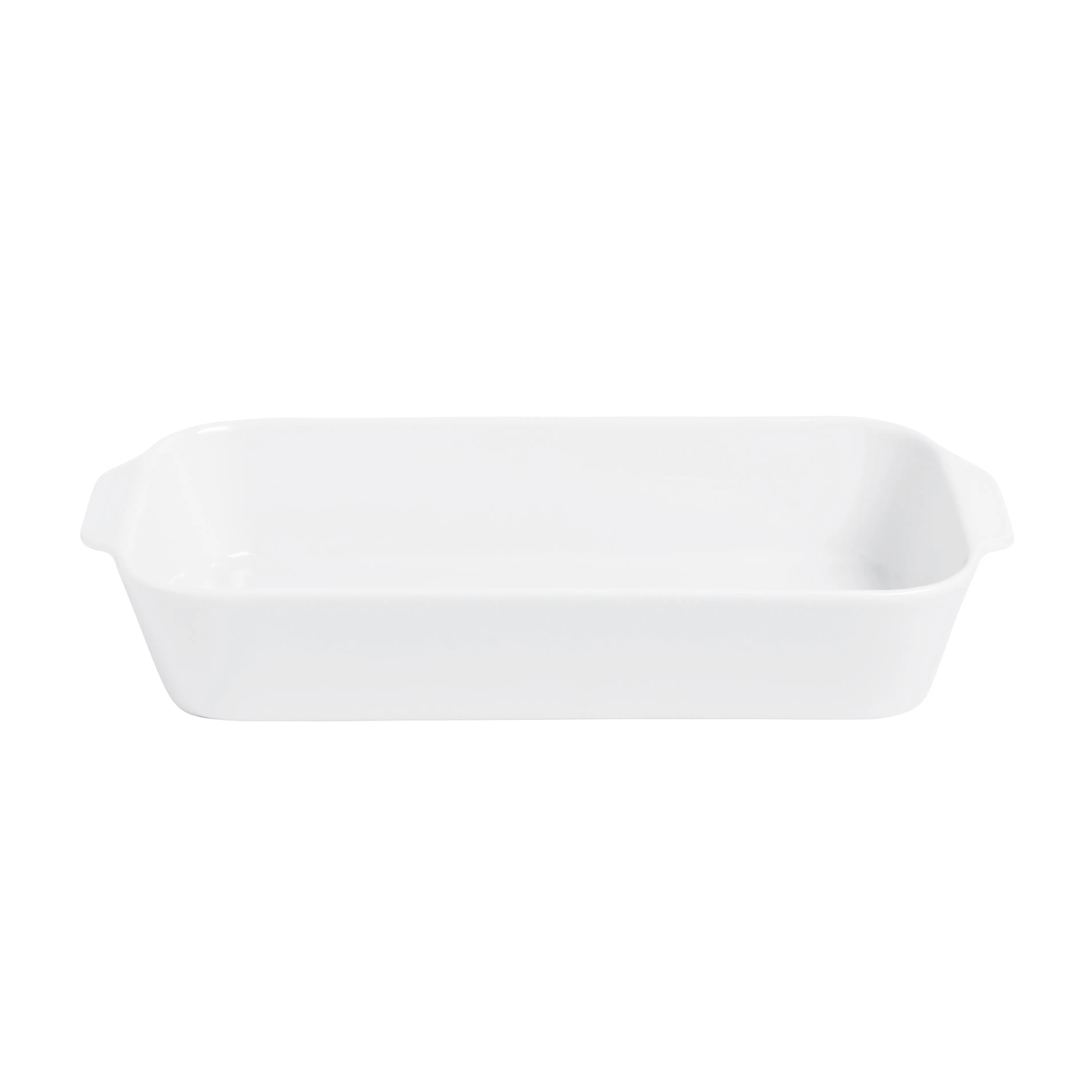 Pillivuyt stekfat djupt vit, 32x17 cm