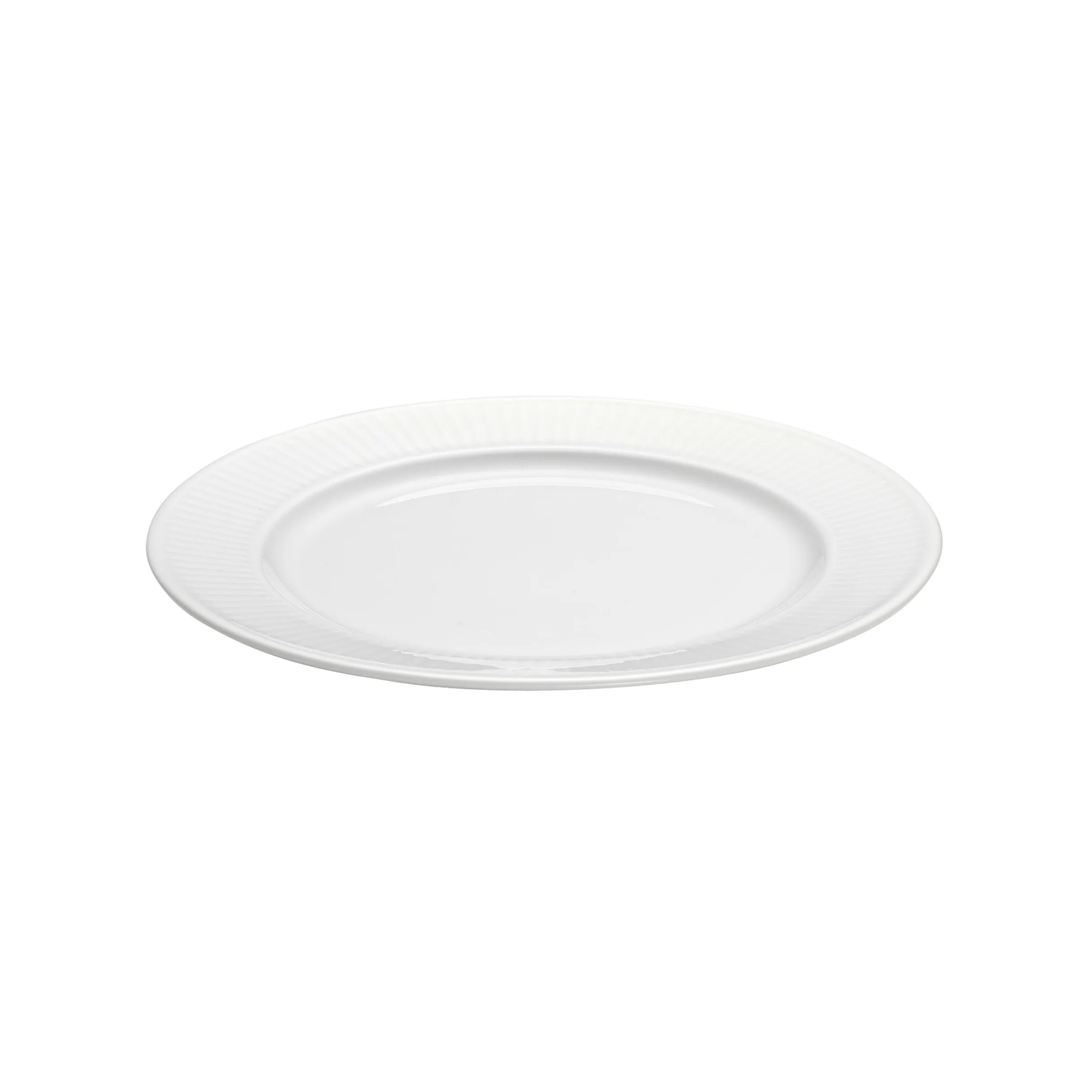 Pillivuyt Plissé tallrik Ø 17 cm, Vit