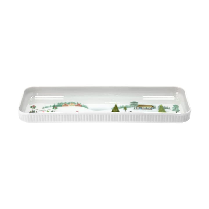 Vinter fat 12x36 cm, Vit Pillivuyt