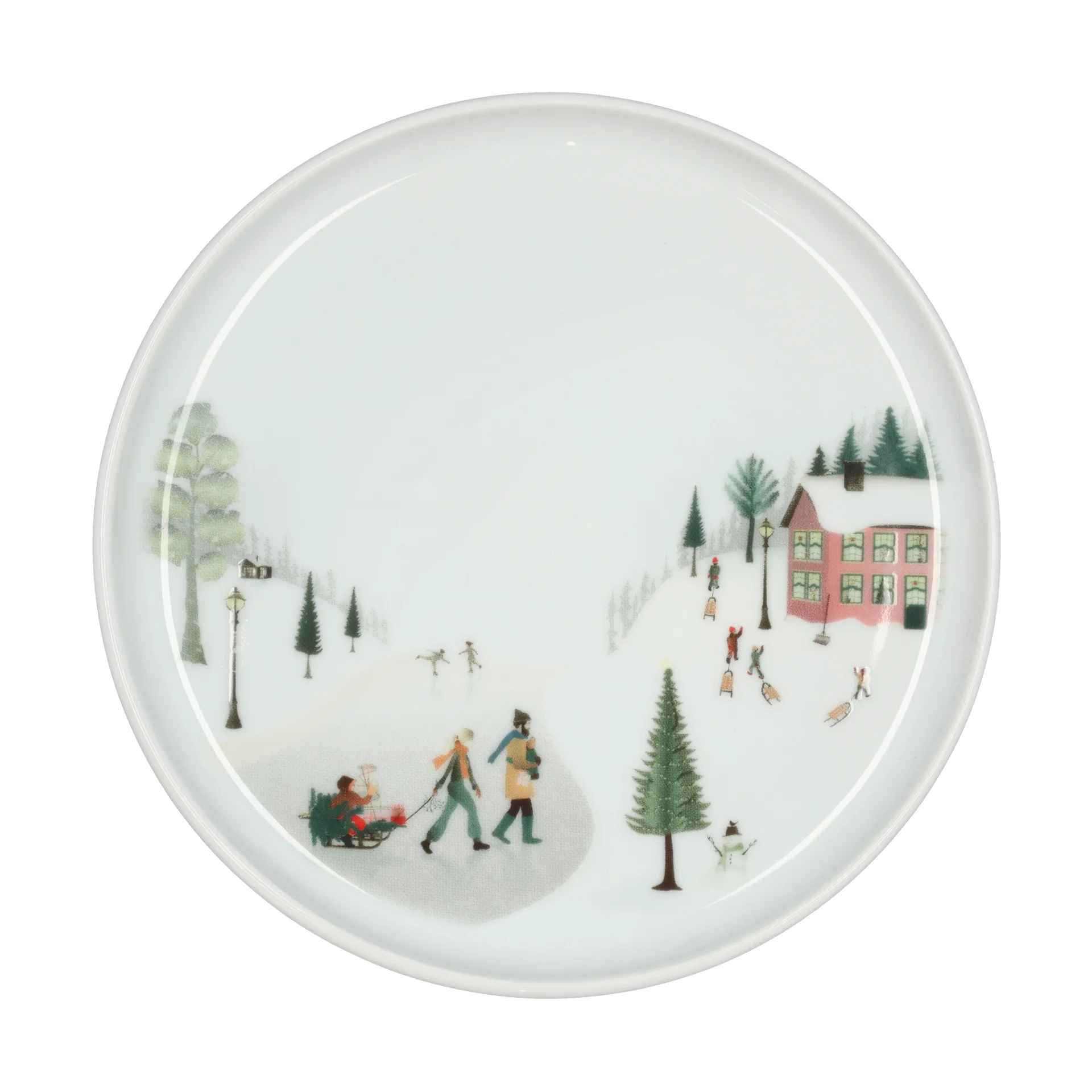 Vinter tallrik Ø15,5 cm, Vit Pillivuyt