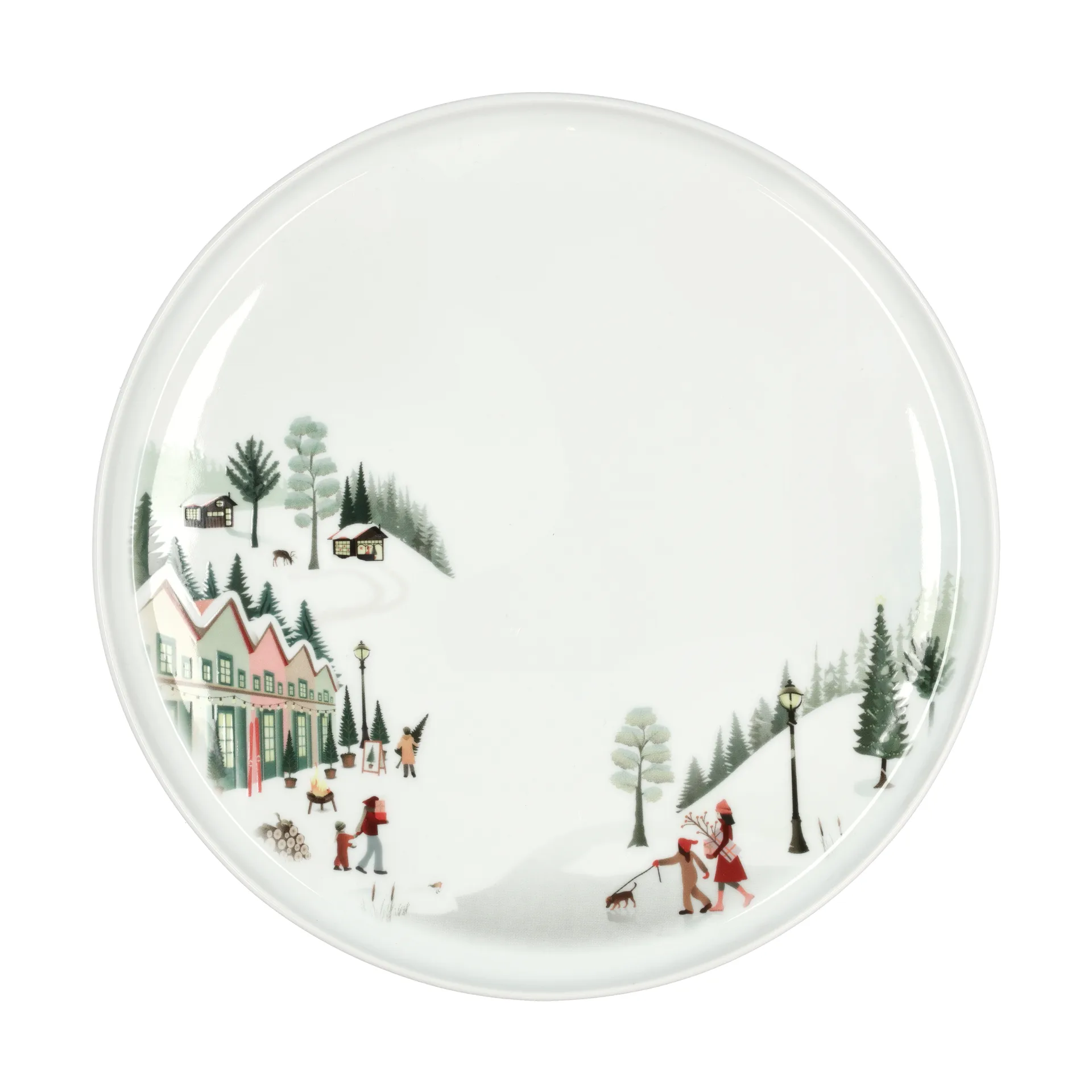 Vinter tallrik Ø26 cm, Vit Pillivuyt