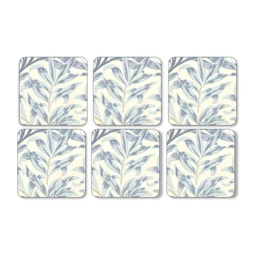 Pimpernel Willow Bough glasunderlägg 6-pack Blue