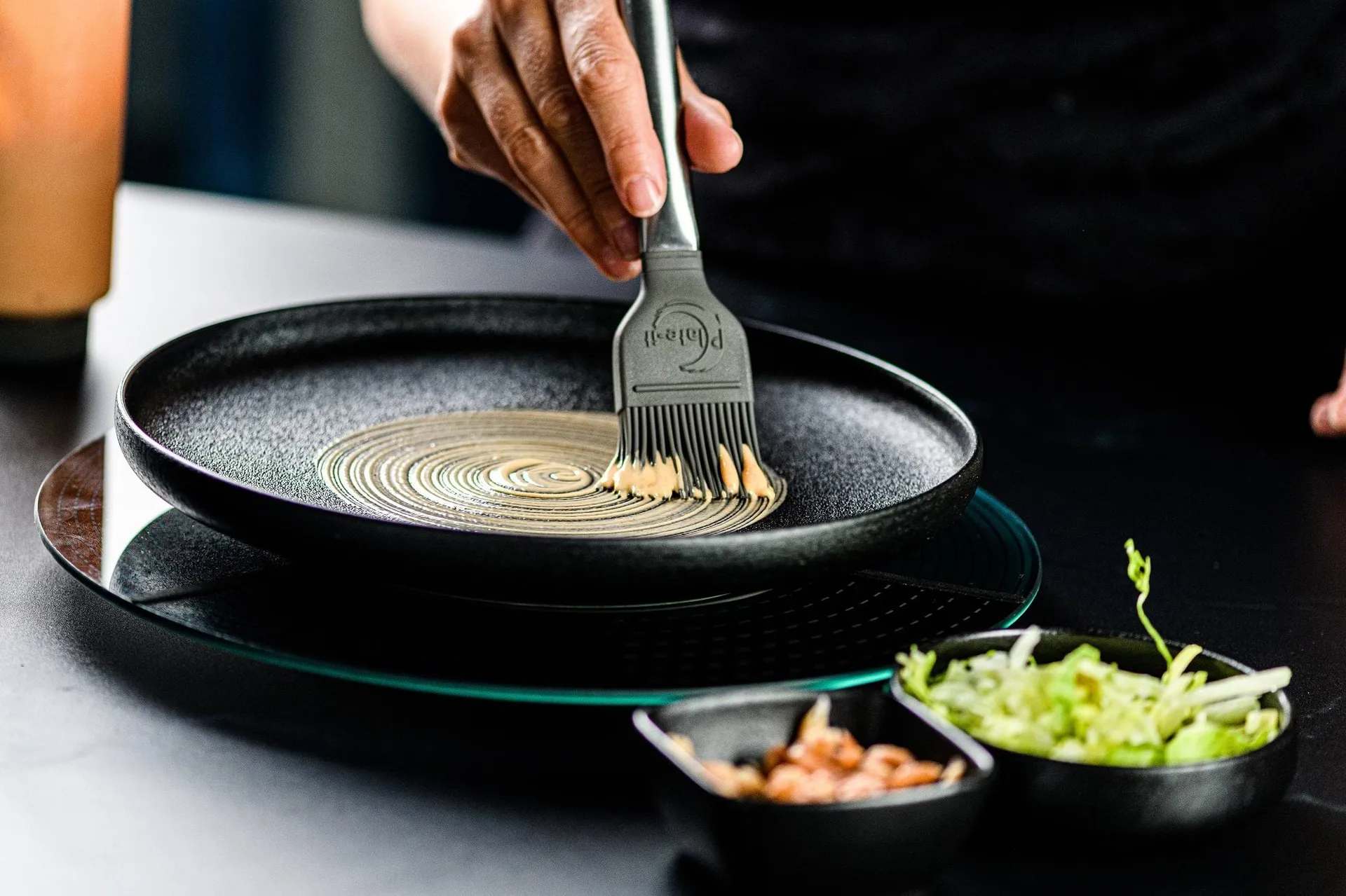 Plate-it dekorationspenslar, Rostfritt stål, 2 delar Plate It