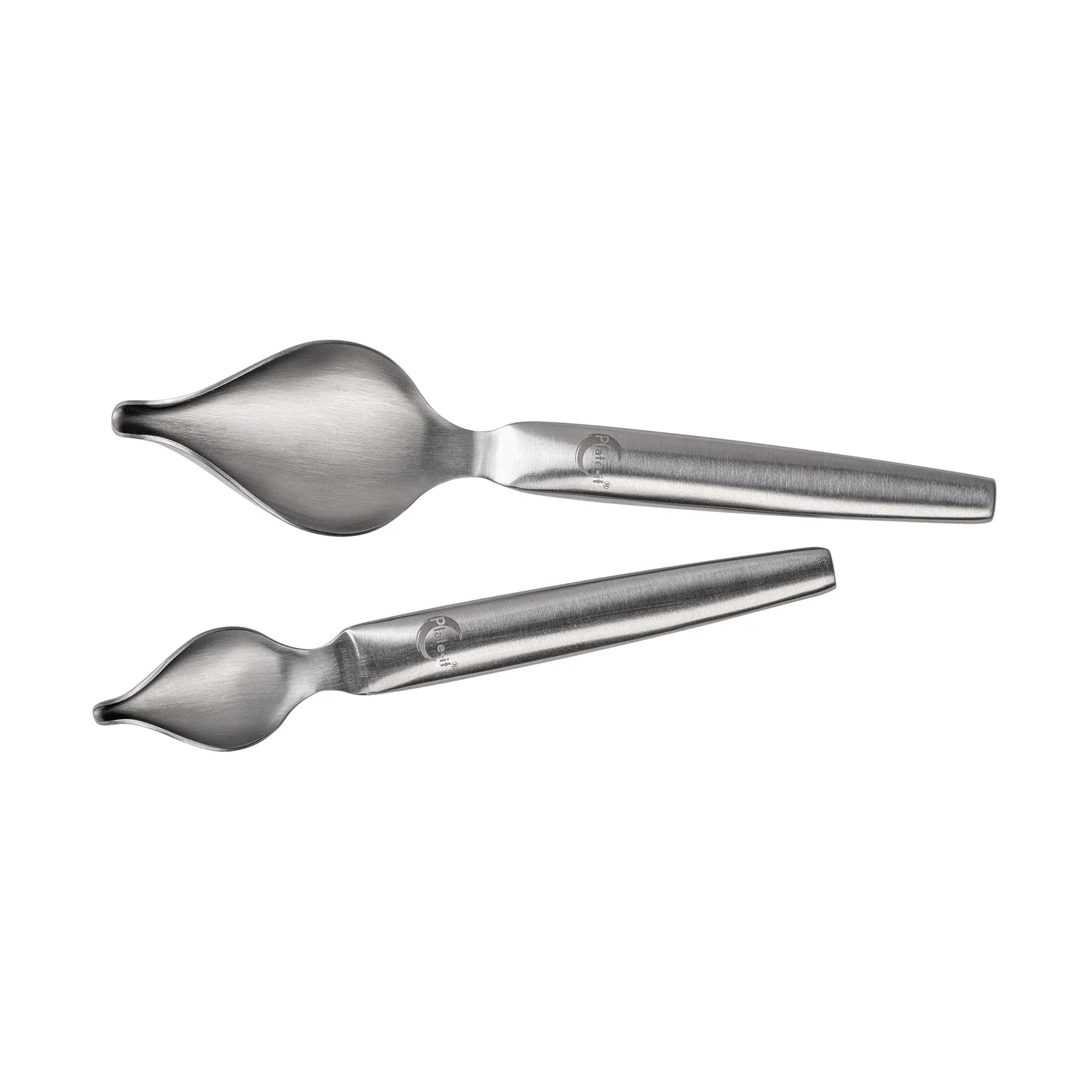 Plate-it dekorationsskedar, Rostfritt stål, 2-pack Plate It