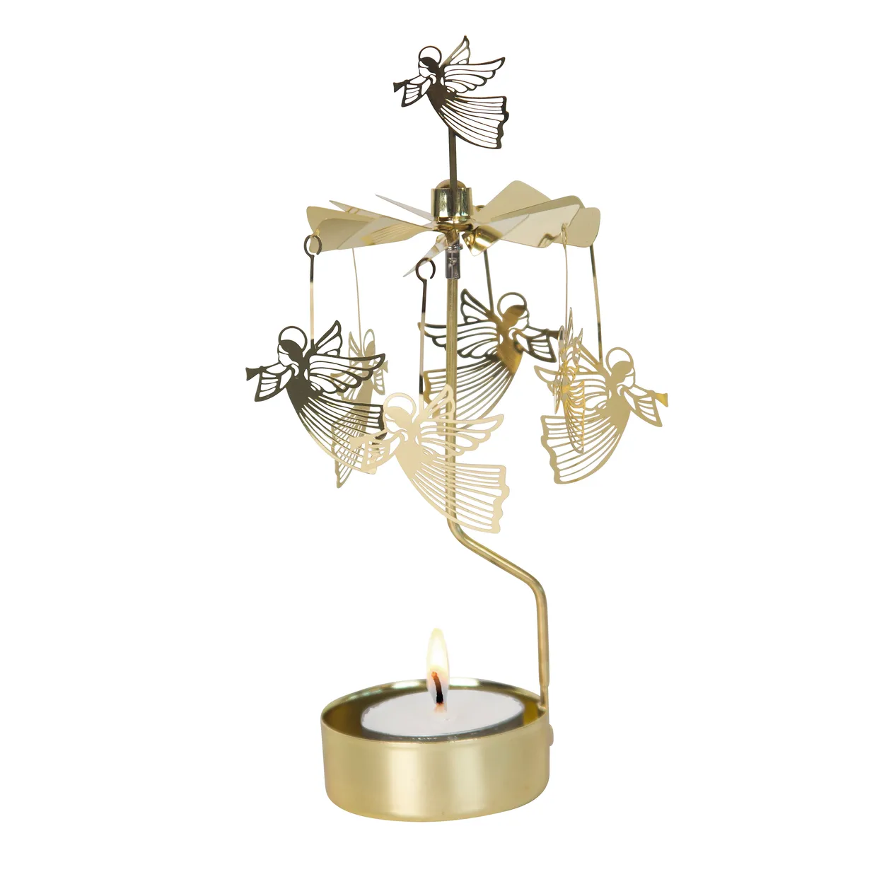 Alternativ bild 0 för Pluto Design Änglaspel flygande ängel Guld