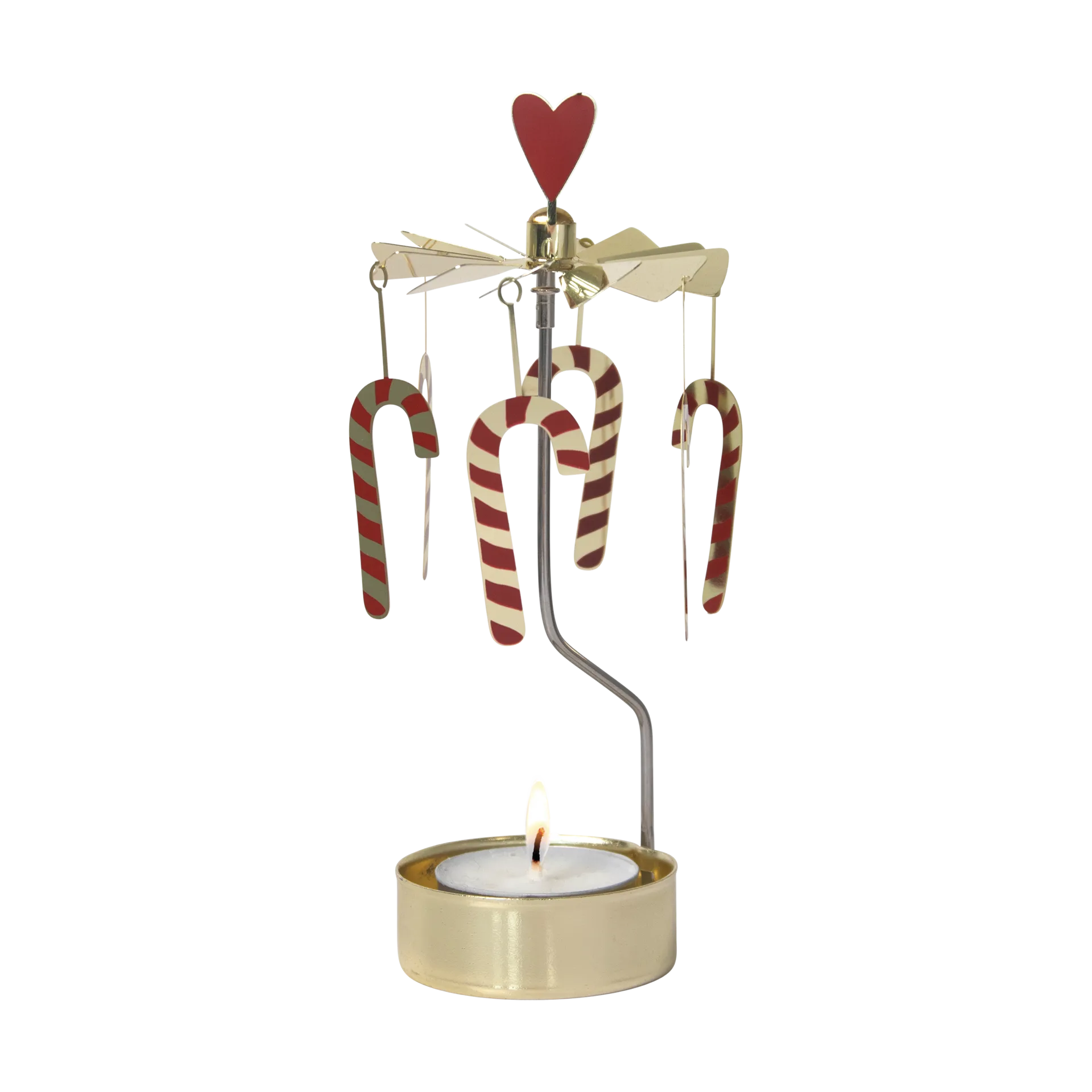 Änglaspel polkagris, Guld Pluto Design