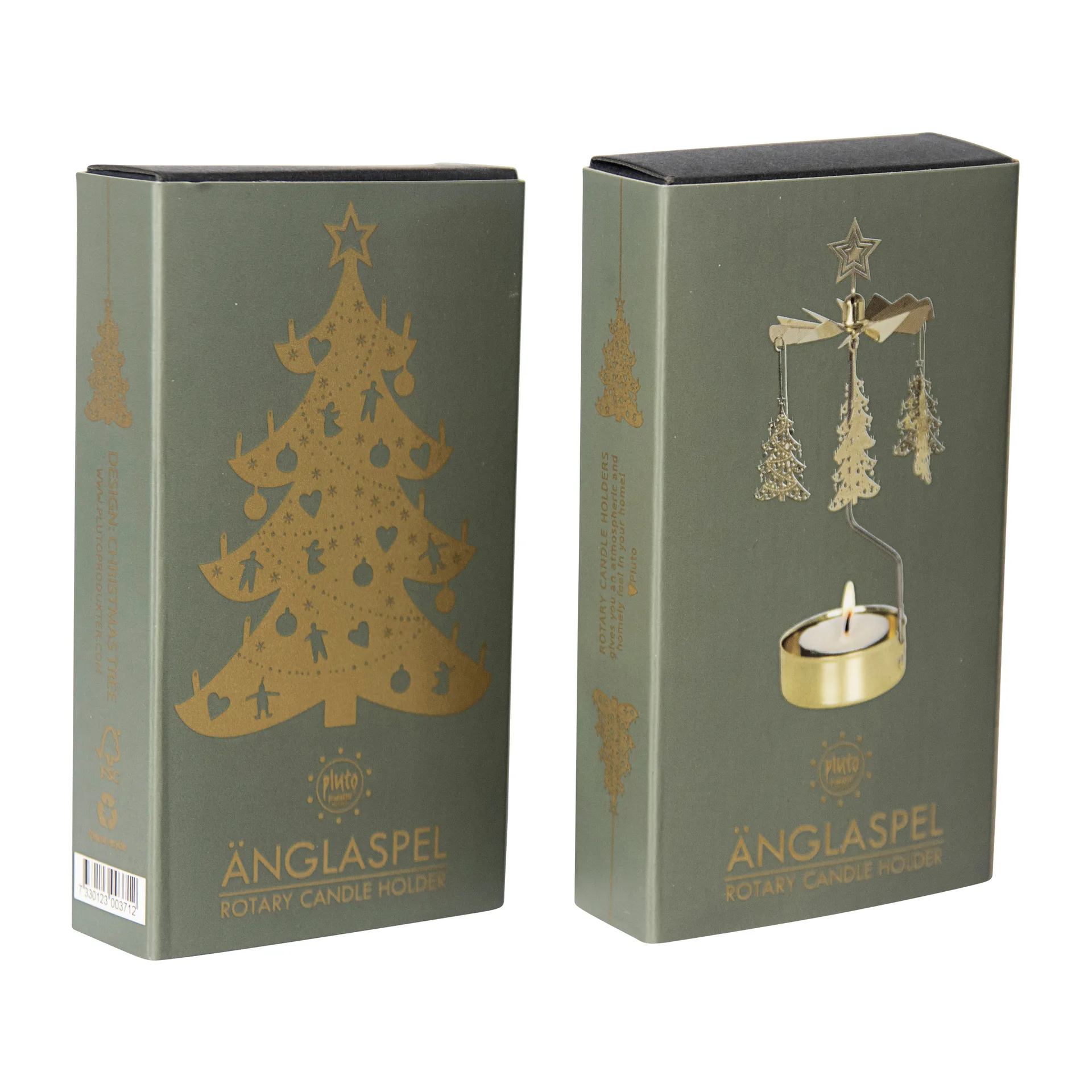 Änglaspel vinter & jul, Julgran Pluto Design