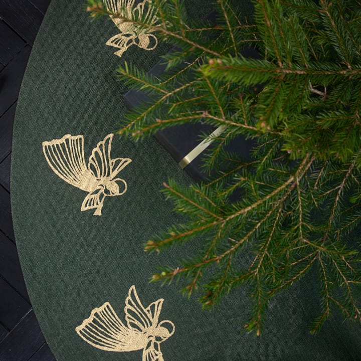 Julgransmatta flygande ängel, Grön Pluto Design