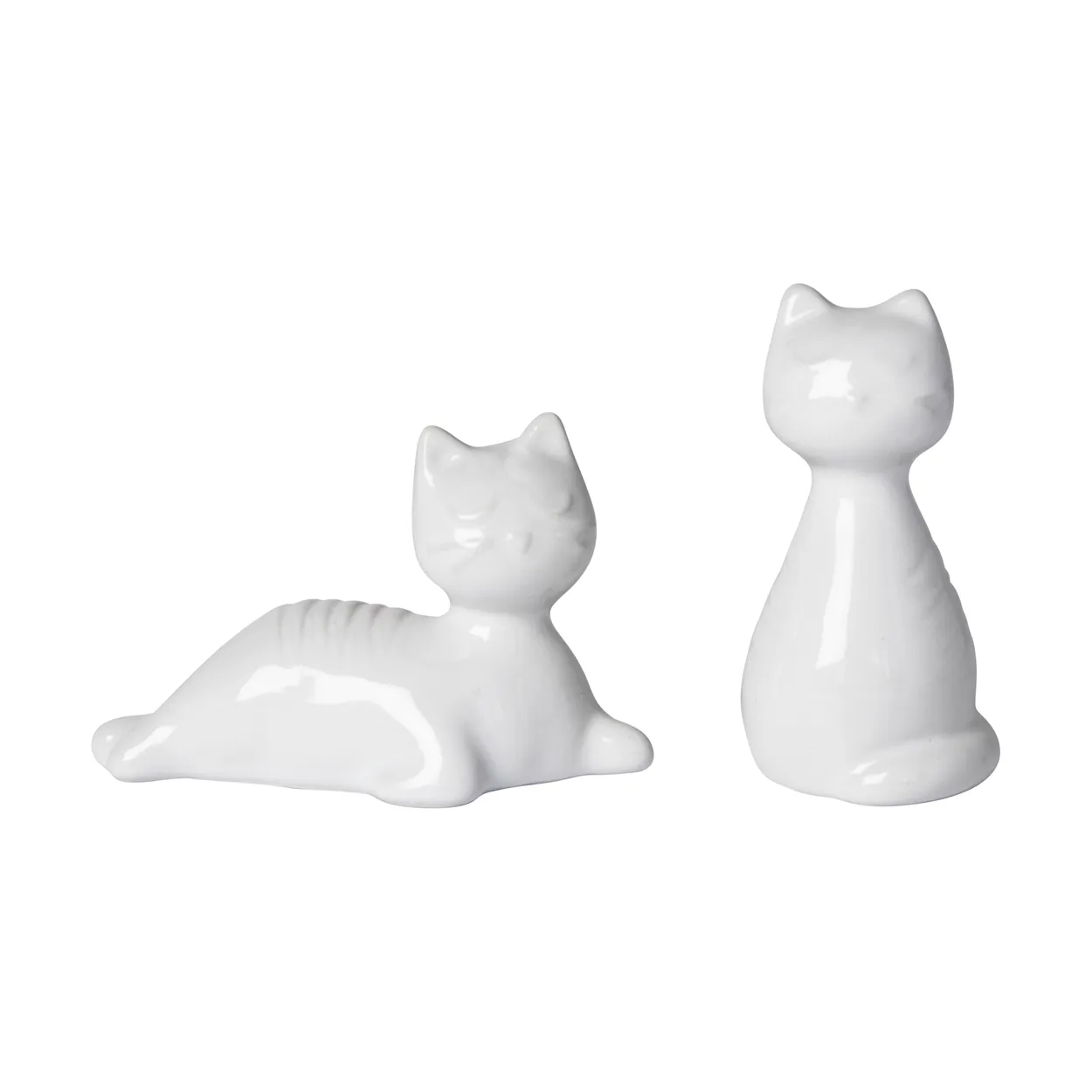 Pluto Design Katt salt & pepparströare Vit