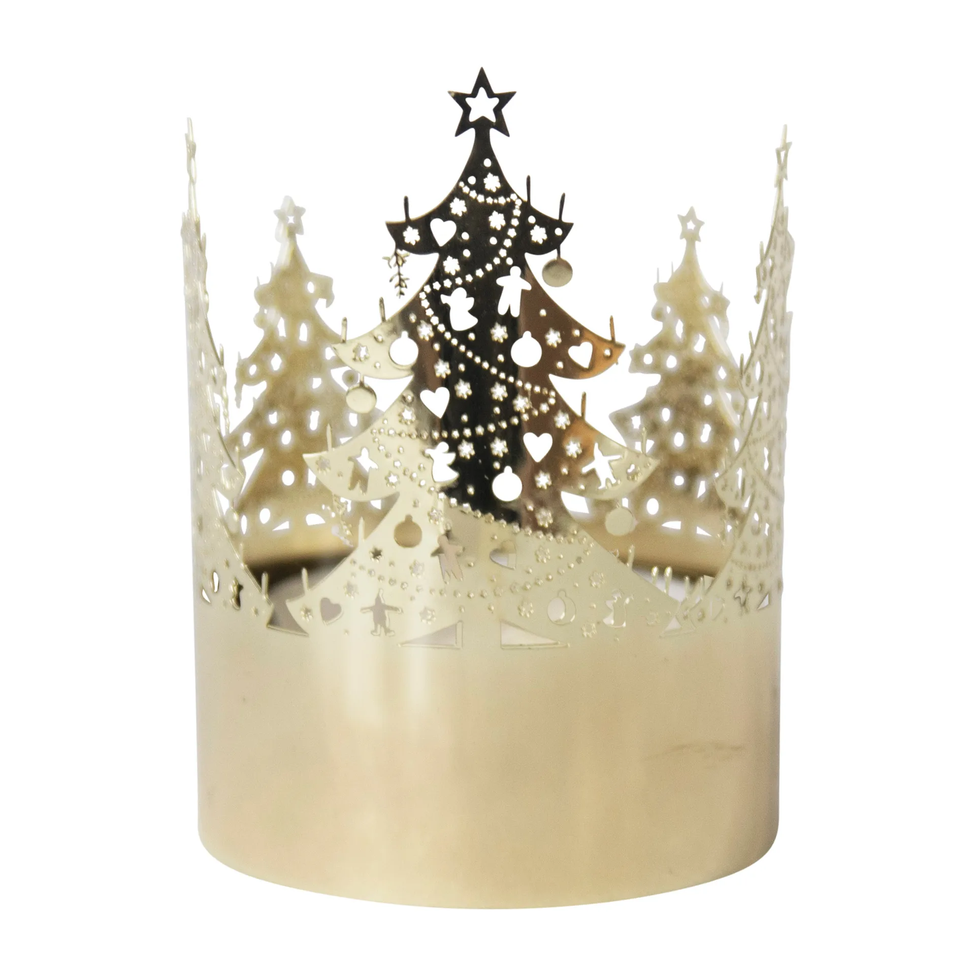 Mini ljuslykta Ø4.5 cm, Julgran Pluto Design