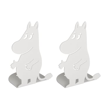 Läs mer om Pluto Design Mumin bokstöd 2-pack Mumin