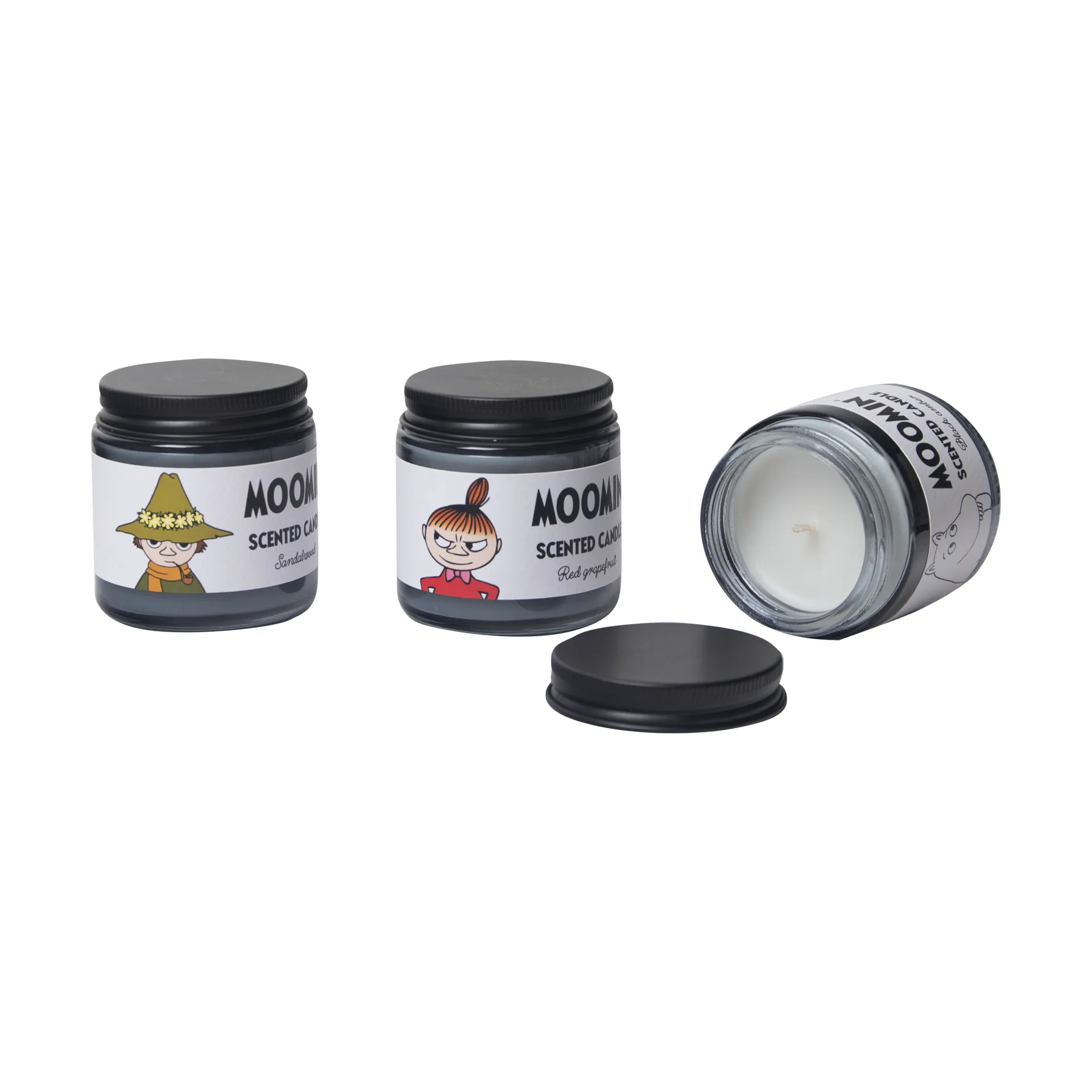 Mumin doftljus 3-pack, Together Pluto Design