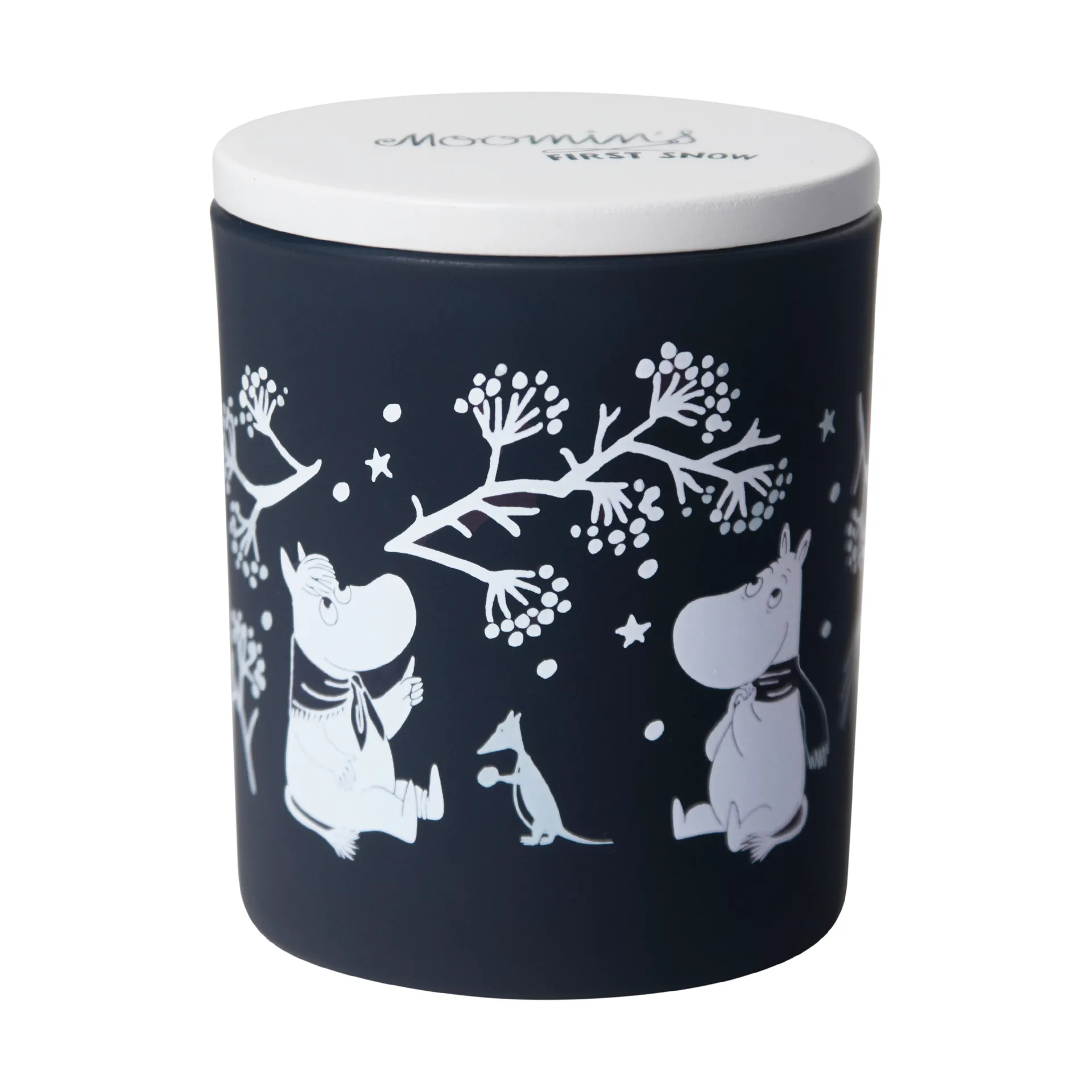 Mumin doftljus 40 h, First snow Pluto Design