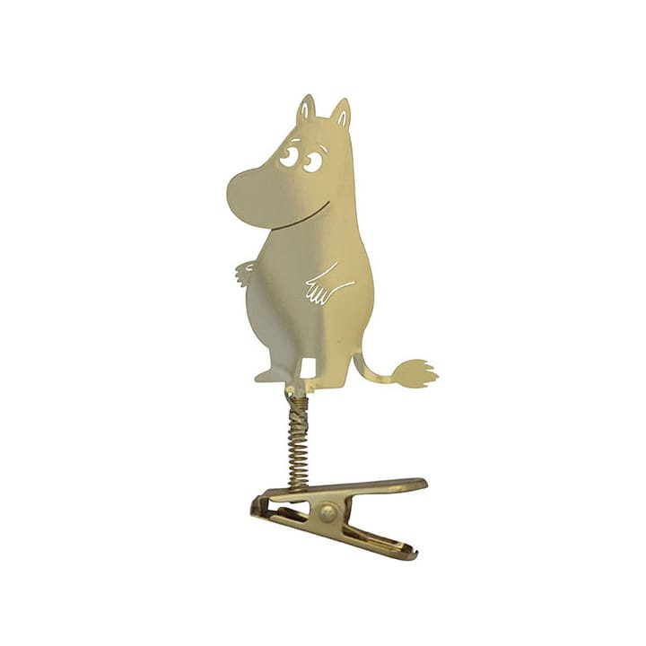 Mumin klips guld, Mumin Pluto Design