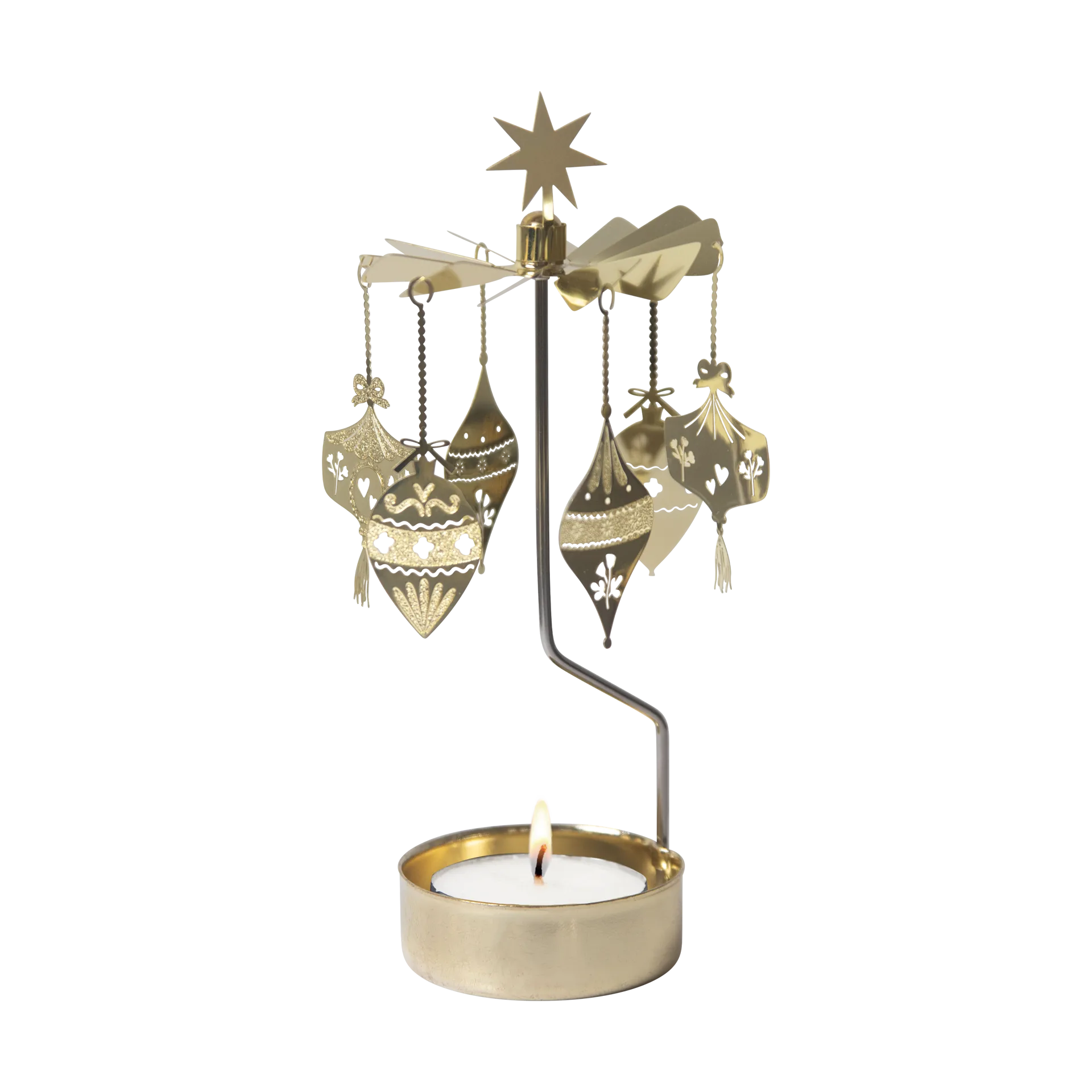 Ornaments änglaspel, Guld Pluto Design