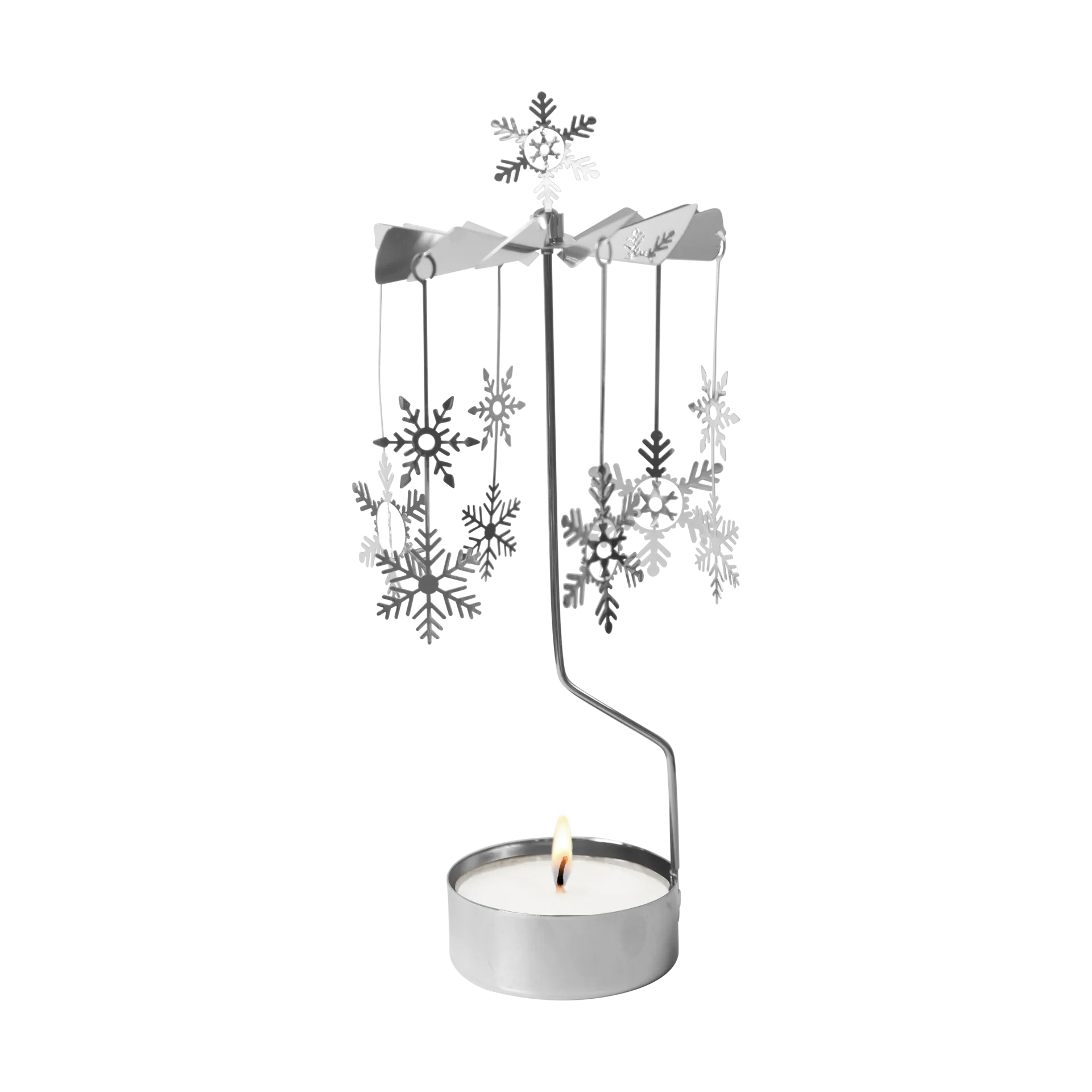 Snowfall änglaspel XL, Silver Pluto Design