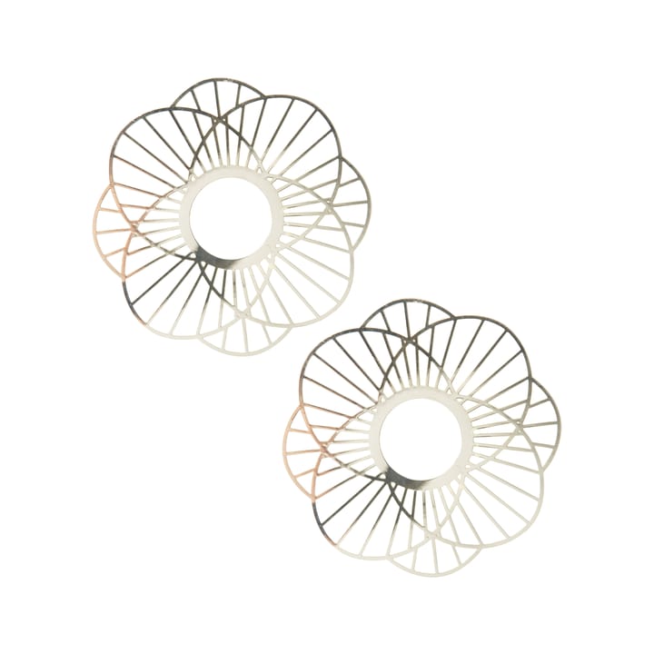 Sun ljusmanschett 2-pack, Guld Pluto Design