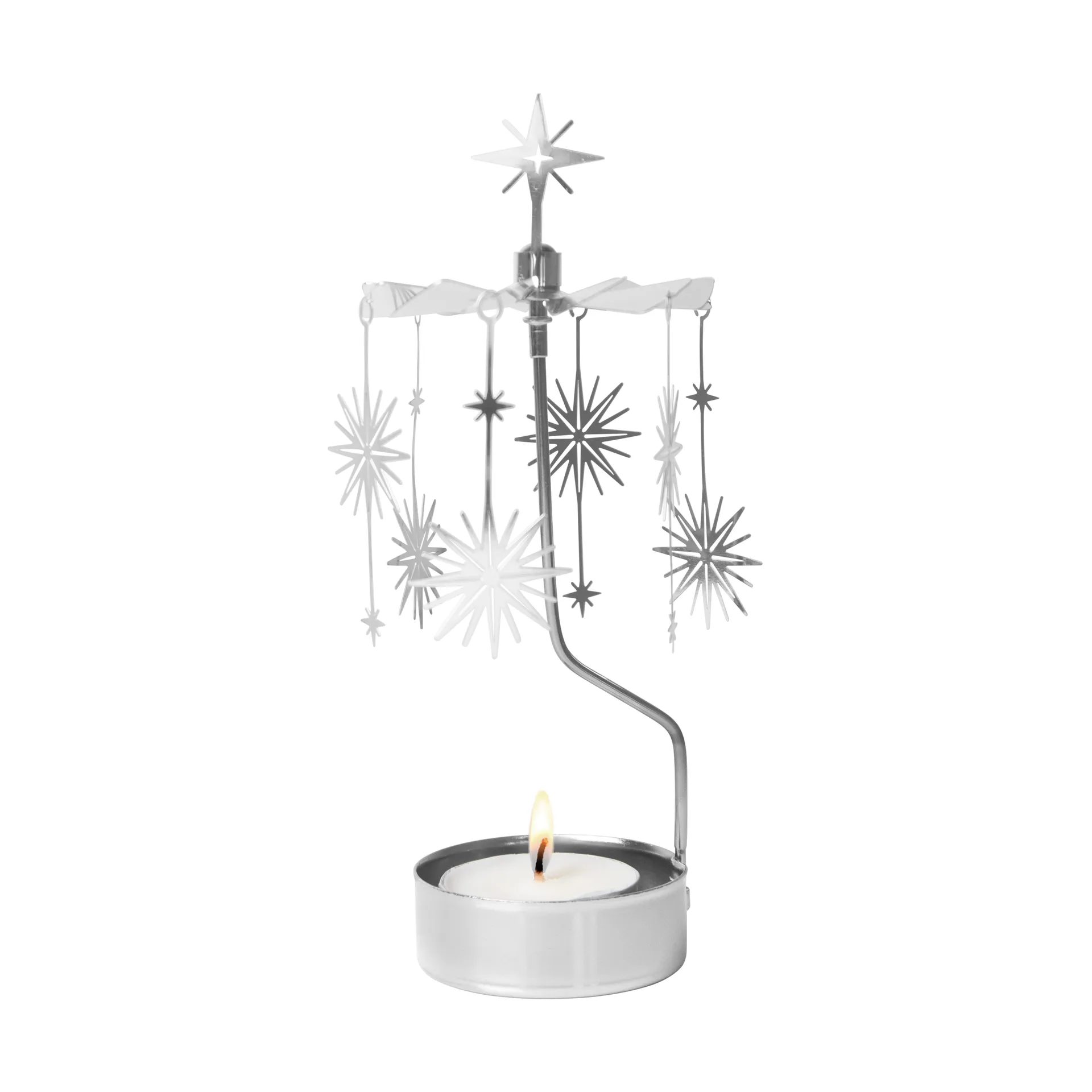 Supernova änglaspel, Silver-metall Pluto Design