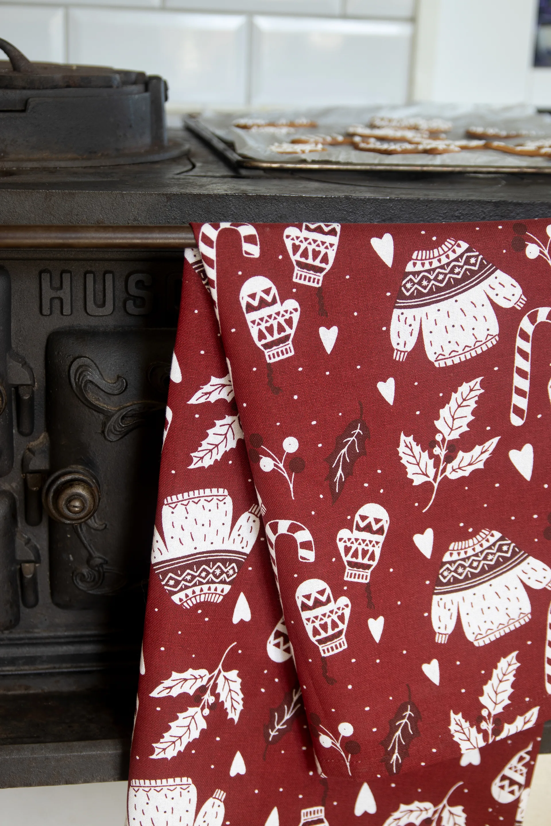 Winter kökshandduk 50x70 cm, Multicolor Pluto Design