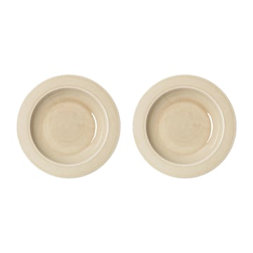 PotteryJo Daga djup tallrik Ø23,5 cm 2-pack Oat