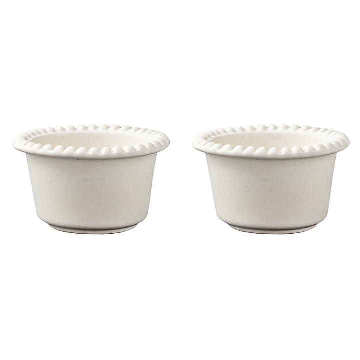 Daria liten skål Ø12 cm 2-pack - Cotton white - PotteryJo