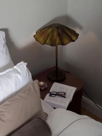 Aira bordslampa - Bränd mässing, 54 cm - PR Home