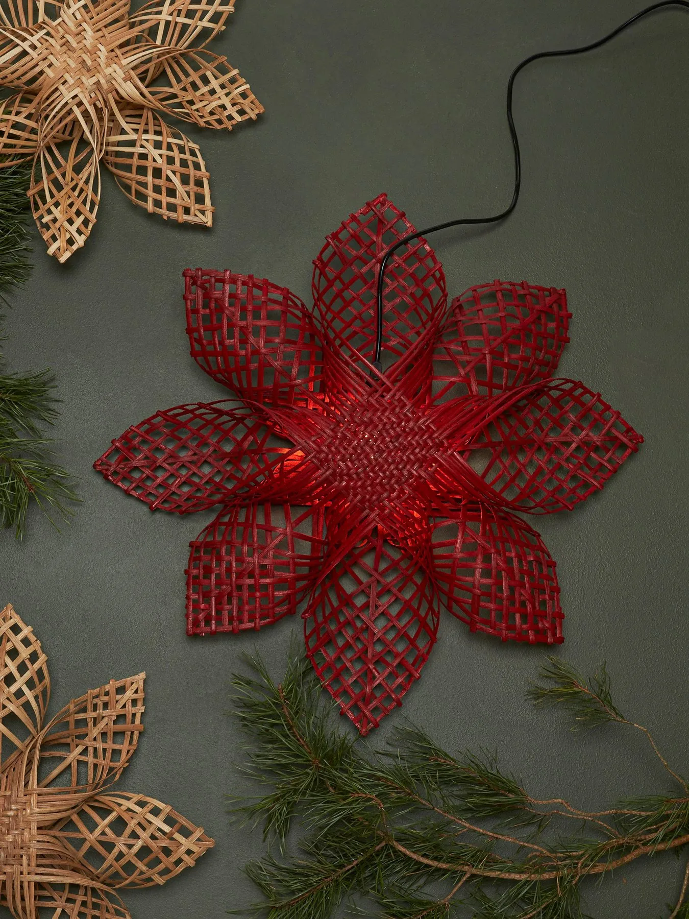 Anna adventsstjärna röd, 82 cm PR Home