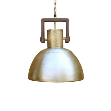 Läs mer om PR Home Ashby single taklampa Ø39 cm Pale Gold