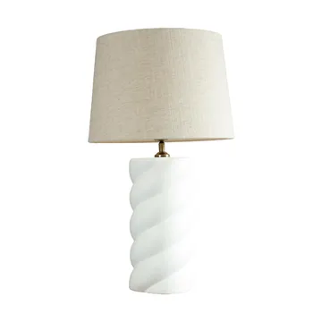 Spin bordslampa - Vit-beige - PR Home