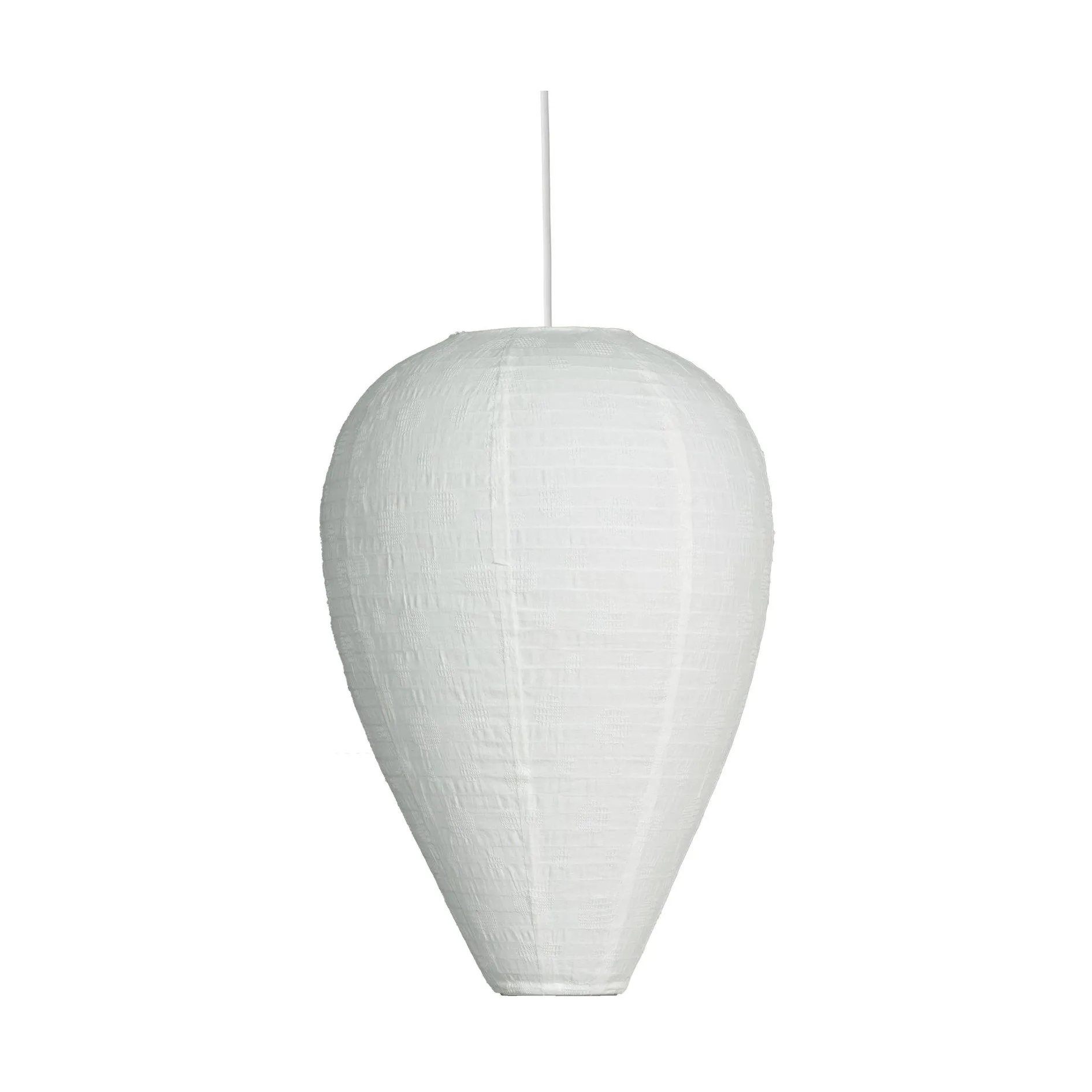 Verona lampskärm, Vit, Ø35x50 cm PR Home