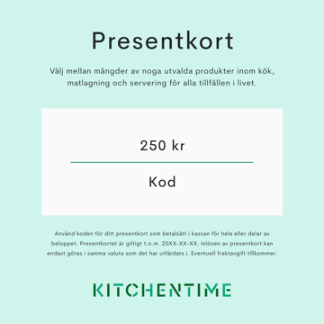 Presentkort Digitalt presentkort 250 kr