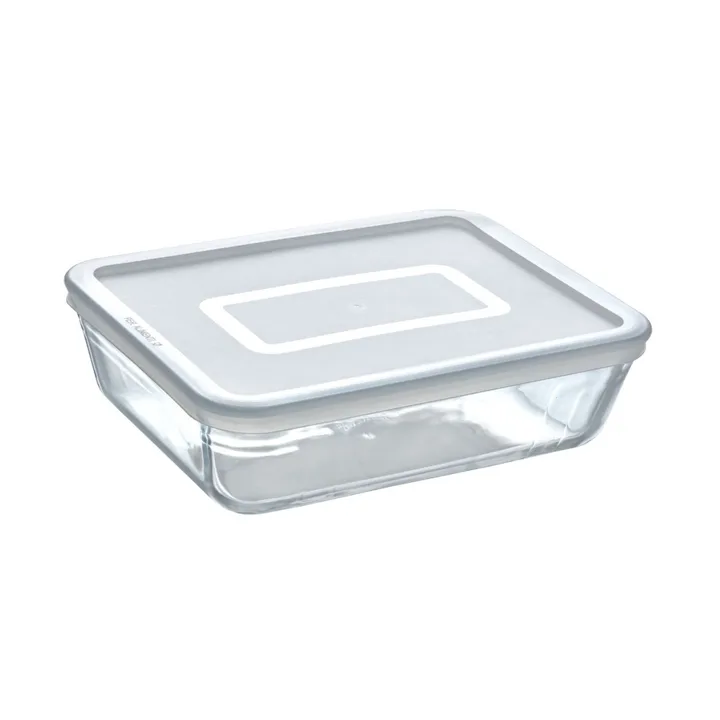Cook & Freez rektangulärt fat med lock - 19x14 cm - Pyrex