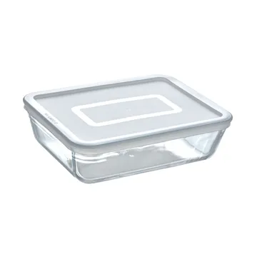 Cook & Freez rektangulärt fat med lock - 22x17 cm - Pyrex