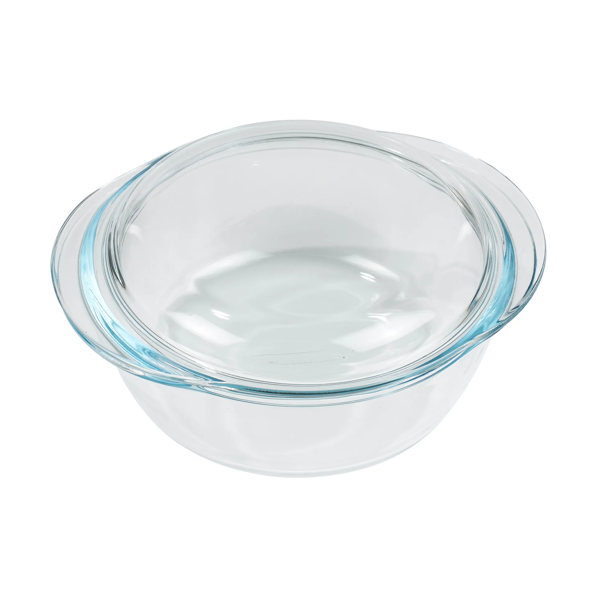 Essentials gryta med lock glas, 2,1 liter Pyrex