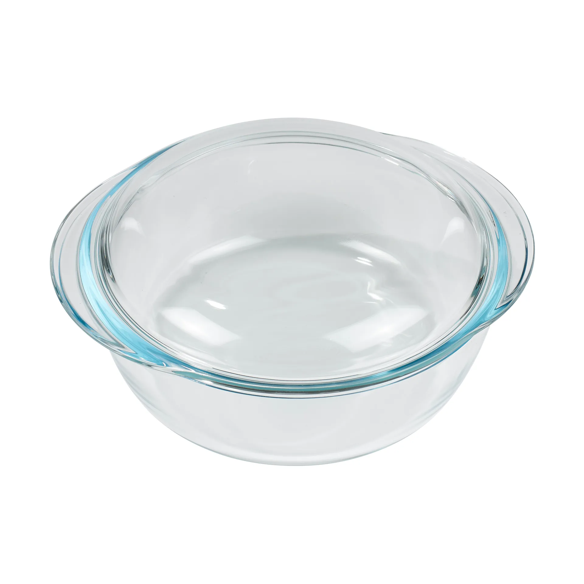 Essentials gryta med lock glas, 3 liter Pyrex