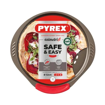 Pyrex Asimetria pizzaplatta - Silikon, rund - Pyrex