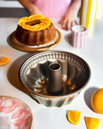 Pyrex Asimetria sockerkaksform - Silikon, rund, Ø22 cm - Pyrex