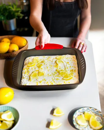 Pyrex Asimetria ugnsform - Silikon, rektangulär, 25 cm - Pyrex